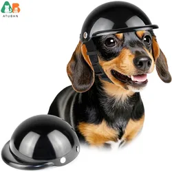Casco protector acolchado para perros pequeños – Bicicleta y moto