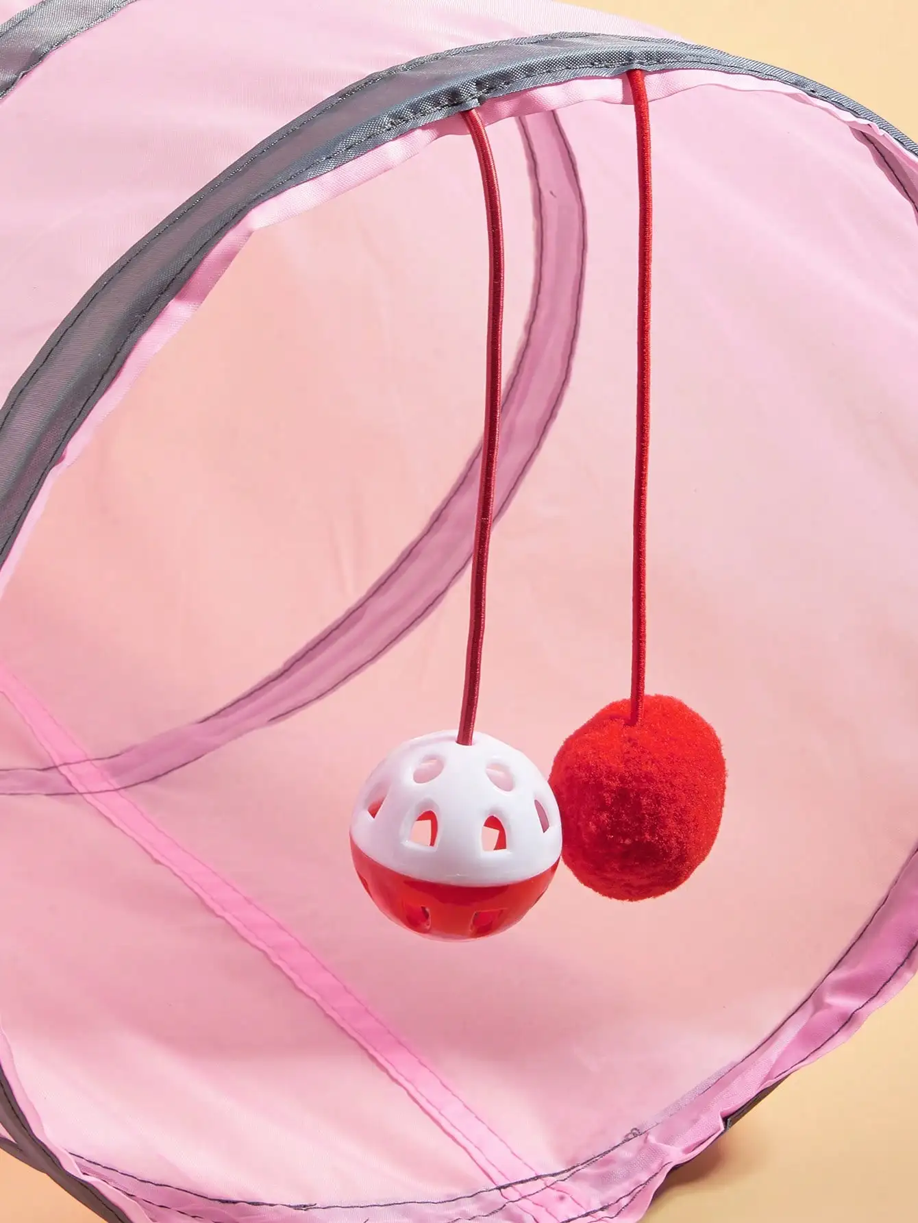 Túnel de juego plegable para gatos – Armado rápido y almacenaje cómodo