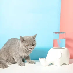 Bebedero cerámica elefante antideslizante gatos ergonómico boca pequeña