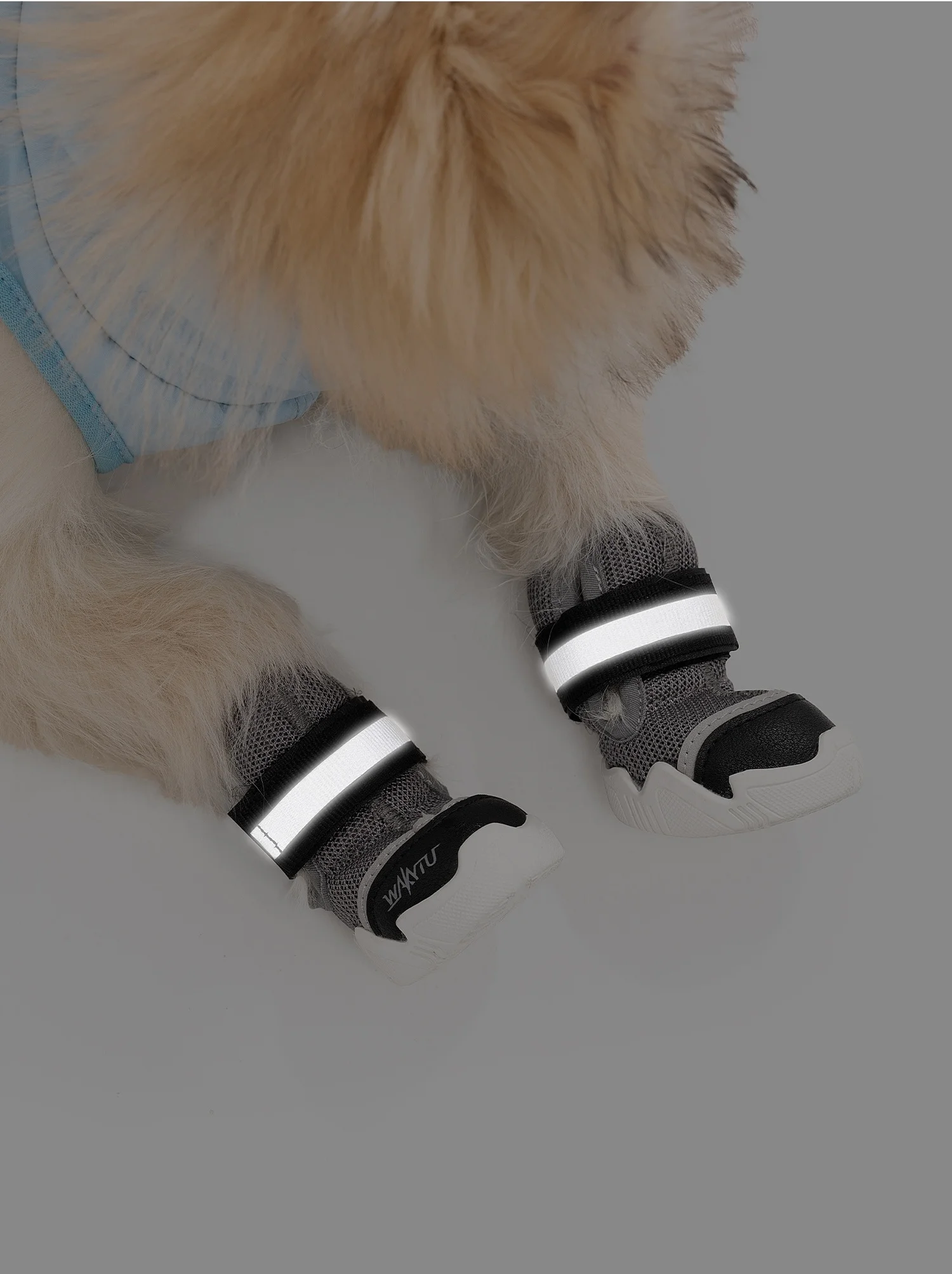 Zapatos para perro transpirables velcro ajustable suela antideslizante - imagen 4