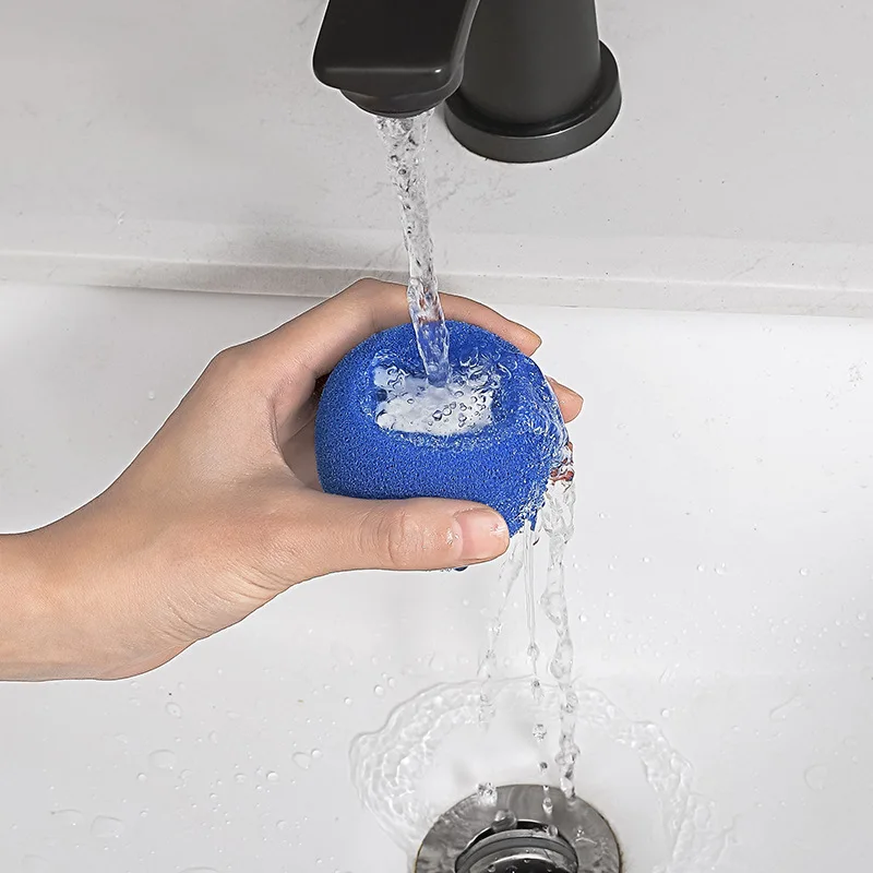 10 unids/lote de bolas de limpieza de esponja para pegar pelusas, pelo de mascotas, lavadora, antiadherente, depilación de perros y gatos, bola limpia - imagen 3