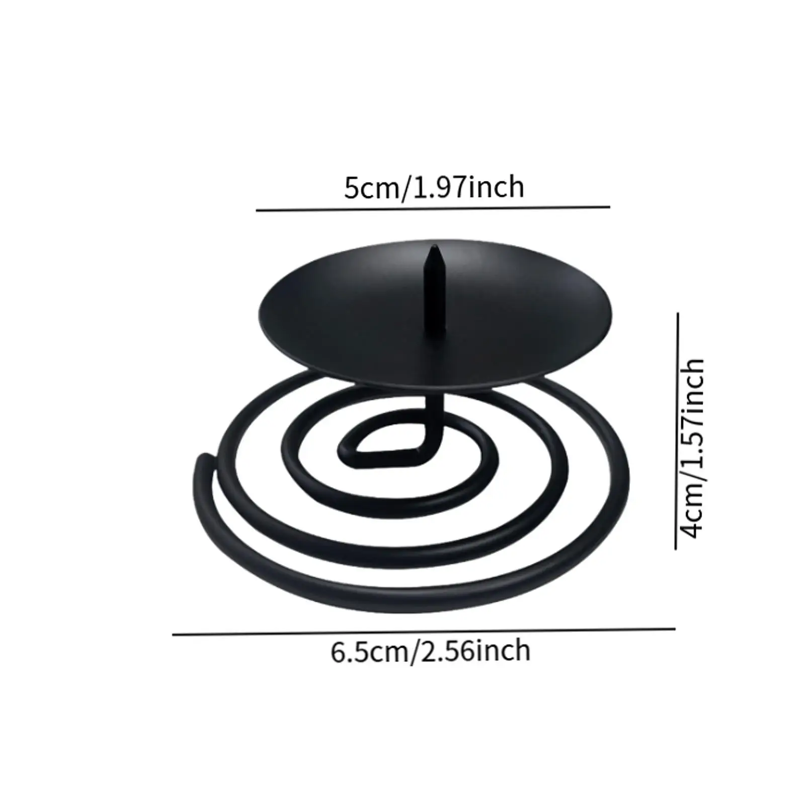 Candle Holder Candle Stand Stable Photo Prop Simple Candlestick Holder for