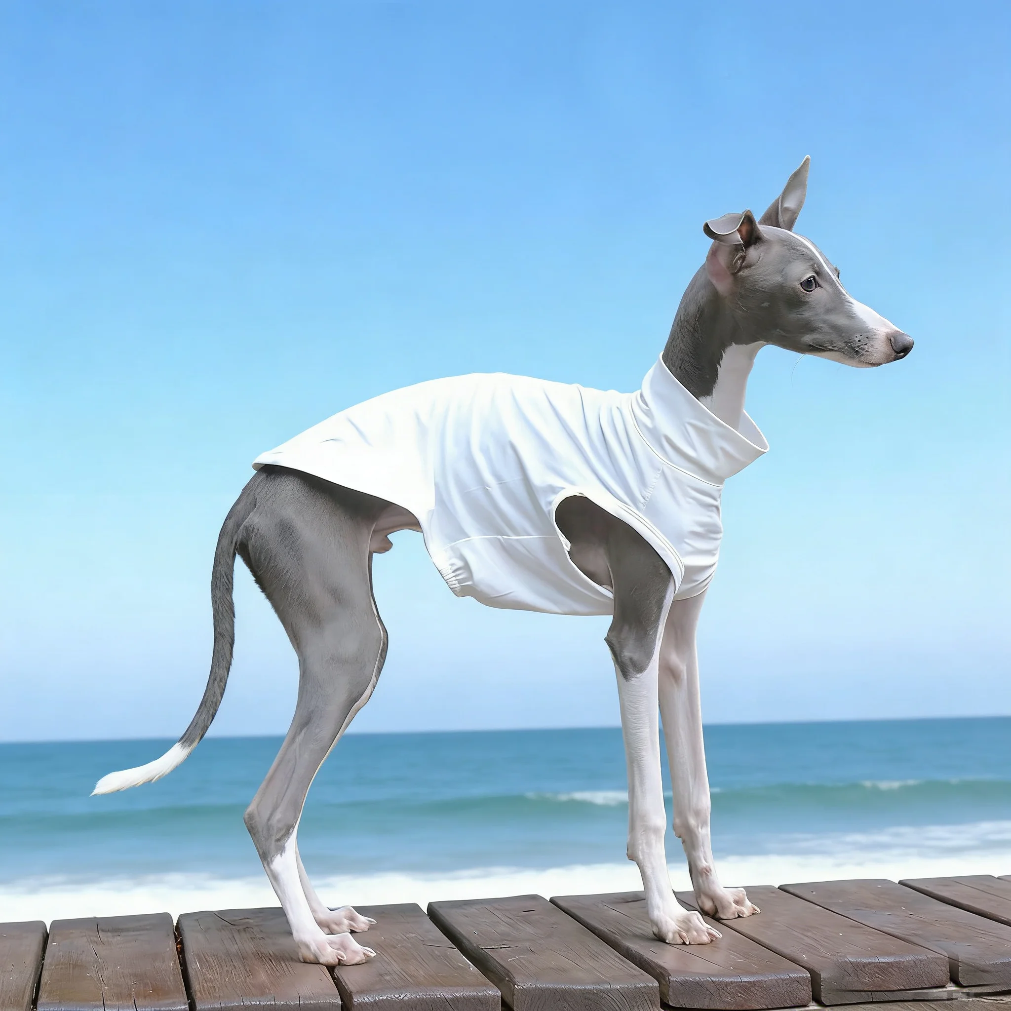 Chaleco verano para Galgo Italiano y Whippet – Fresco y transpirable - imagen 4