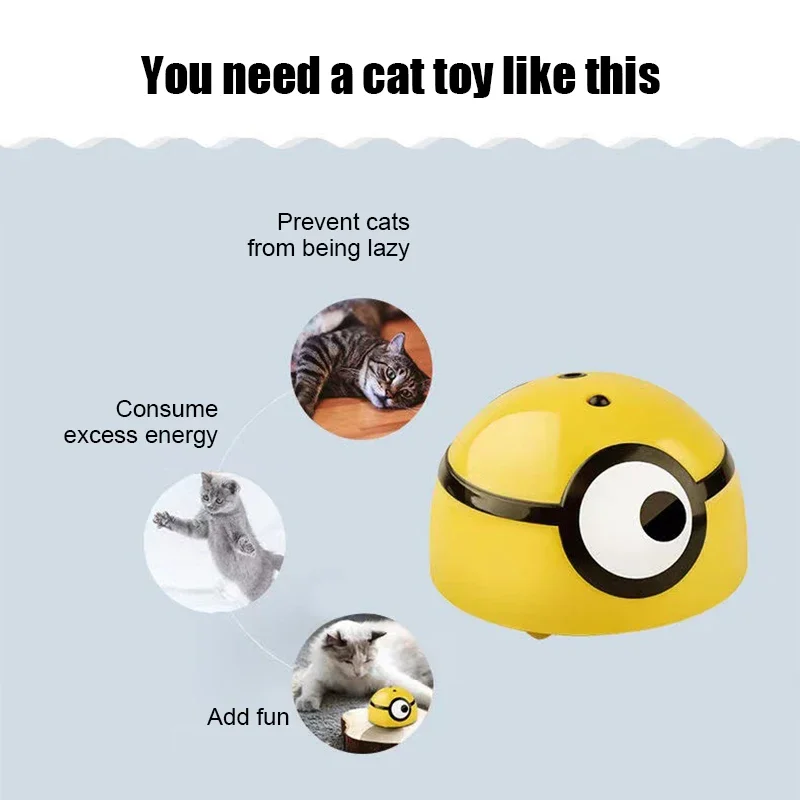 Juguete de escape inteligente para perros y gatos, juguetes interactivos para caminar automático para niños, mascotas, Sensor infrarrojo, suministros para mascotas, accesorios - imagen 5