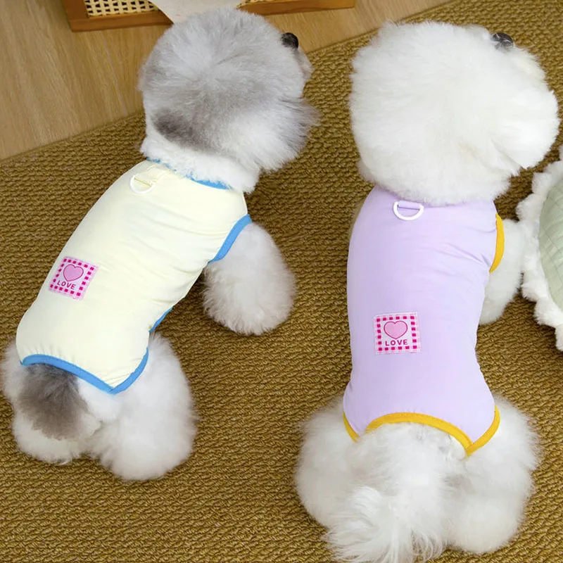 Mono de malla con capucha para perros pequeños – Ropa de verano e invierno - imagen 5
