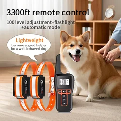 Collar electrónico 2 en 1 para perros – 3 modos de entrenamiento