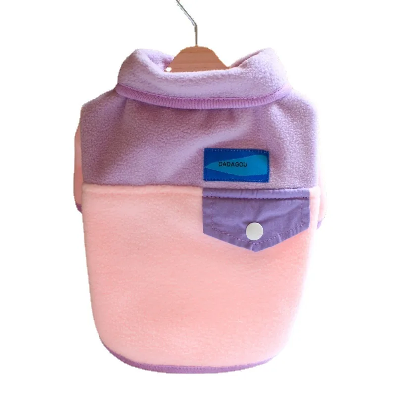 Ropa para perros, abrigo, abrigo con solapa, ropa para perros y gatos, ropa de invierno para perros, ropa Beagle de peluche, suéter, suéter de lana, ropa para perros - imagen 5