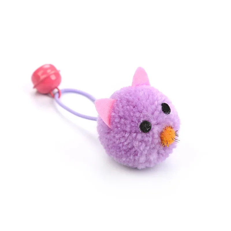 4 Uds ratón de peluche gato juguete lindo campana ratones gato juguetes suave ratón bola mascota juguete para gatito - imagen 4