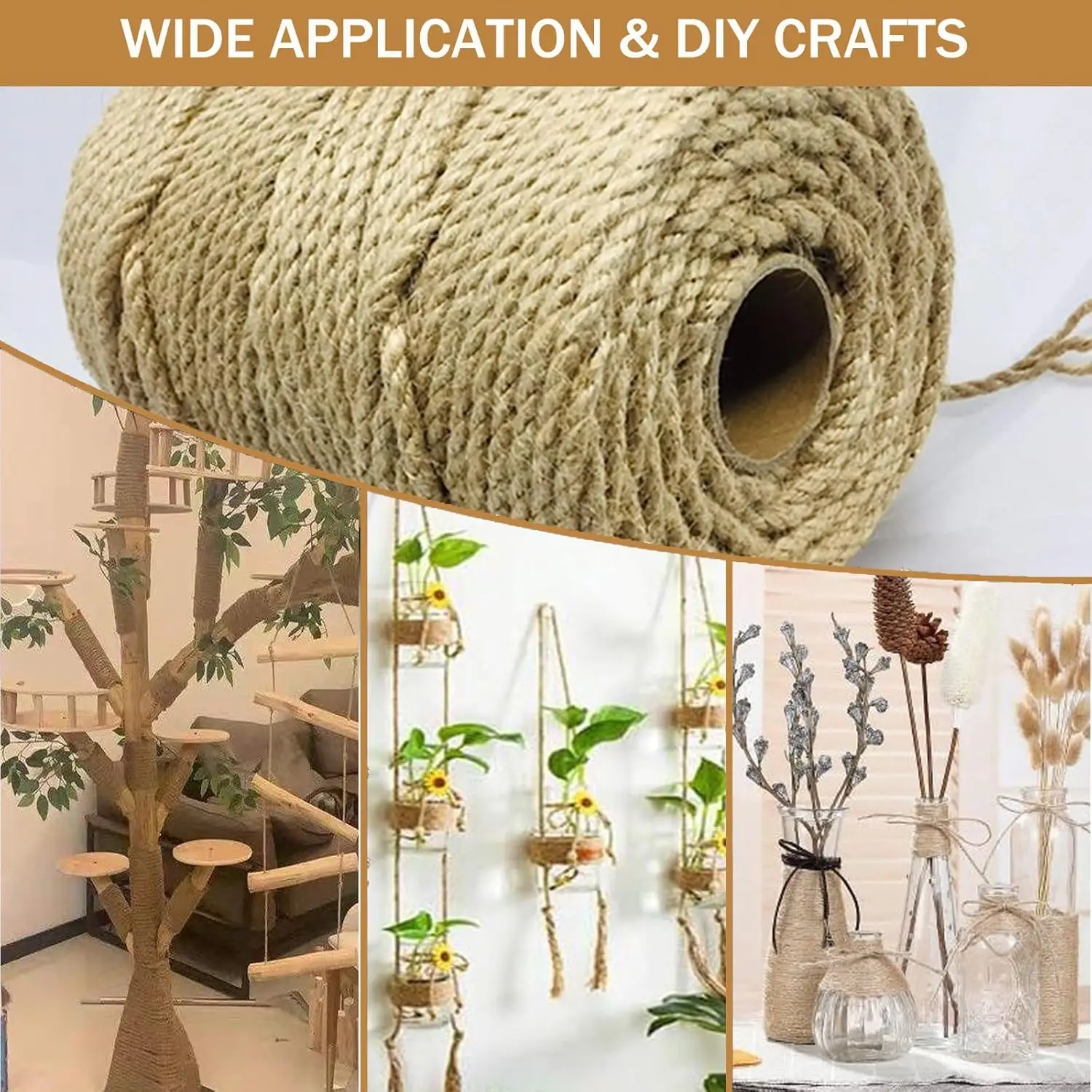 Cuerda Sisal para gatos – Protege tus muebles de arañazos - imagen 4