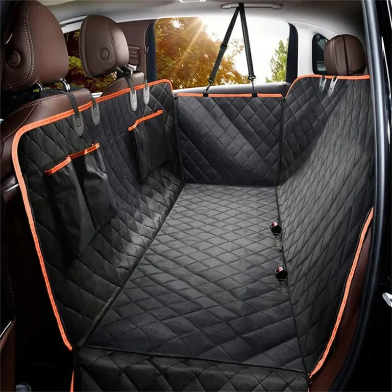 Funda hamaca impermeable para coche apta perros y gatos, antiarañazos