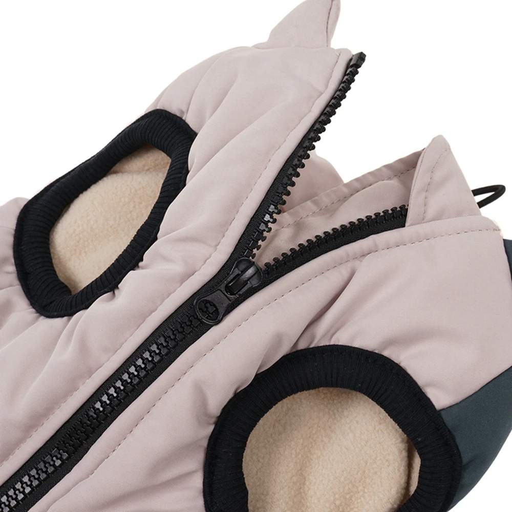 Abrigo cálido de invierno para perro, chaqueta impermeable para perros pequeños, ropa acolchada para Bulldog Francés, ropa para Chihuahua, suministros para mascotas - imagen 5