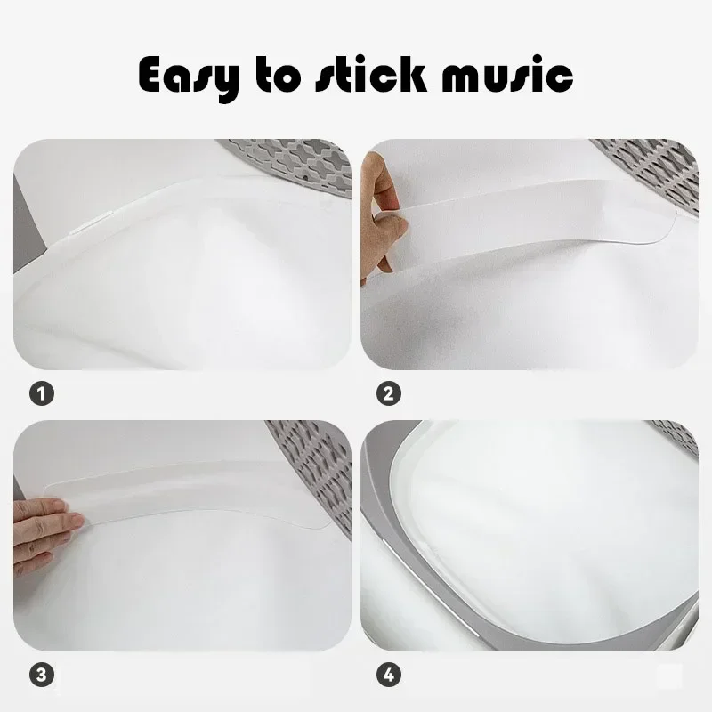 Caja de arena para gatos, cinta adhesiva a prueba de fugas, pegatinas especiales a prueba de fugas, cajas de arena para gatos, suministros impermeables para mascotas, accesorios para arena - imagen 5