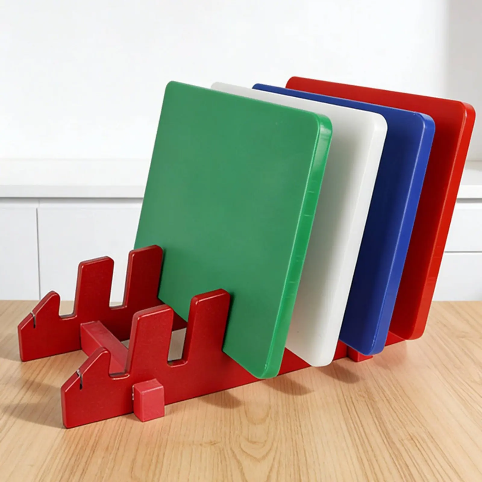 Estante para tablas de cortar multicompartimento – Ahorro espacio - imagen 2
