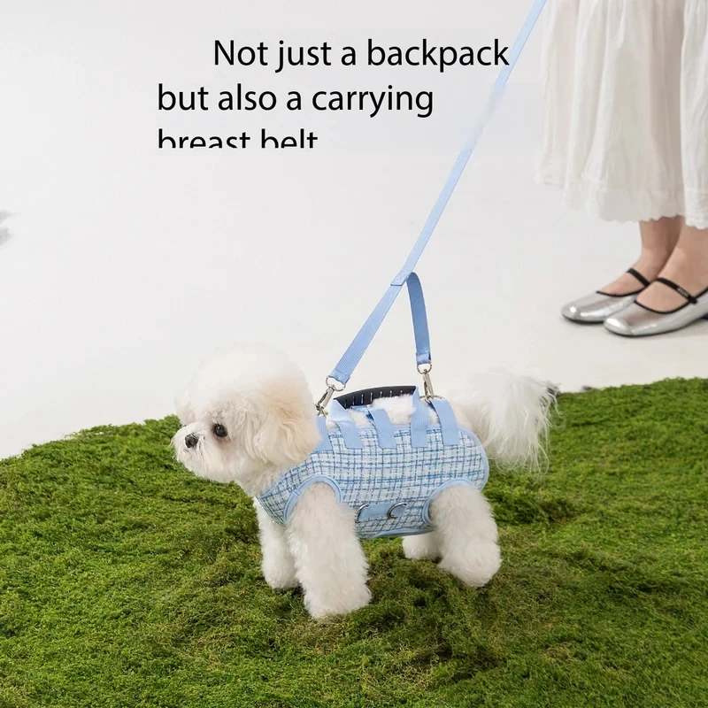 Bolsa transporte perros cachorros transpirable – Estilo coreano moderno - imagen 3