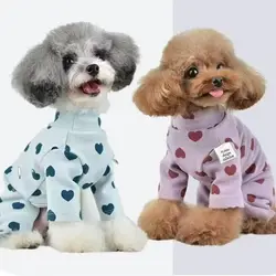 Mono de cuello alto para gatos y perros cálido en primavera-otoño