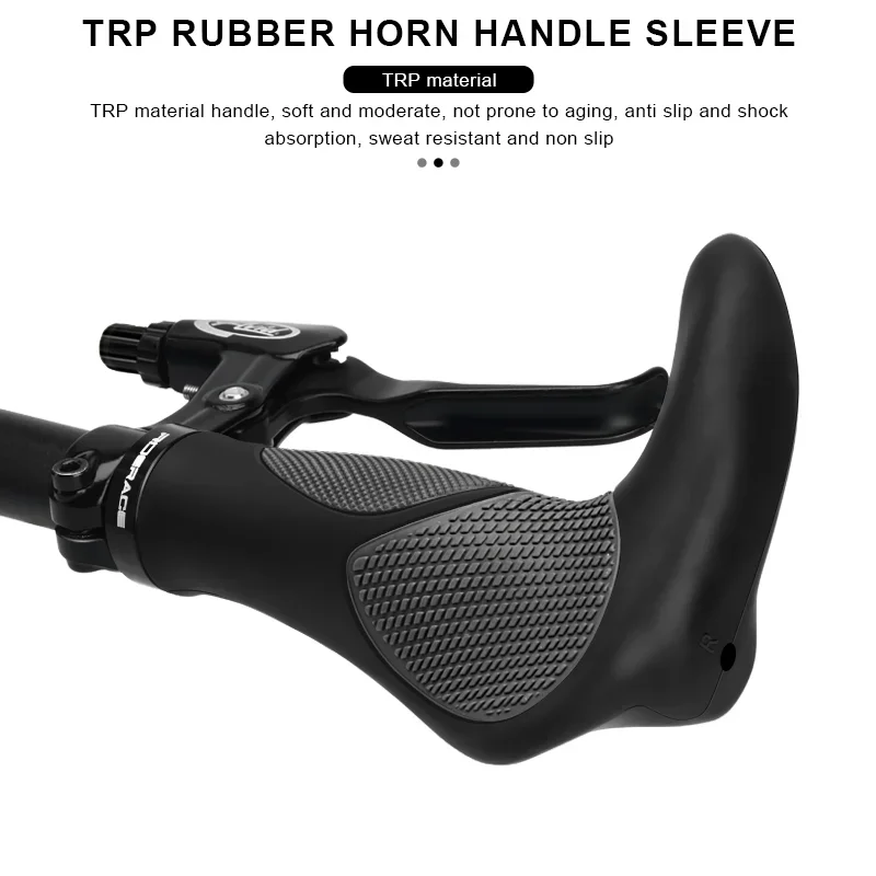 Puños de goma ergonómicos con bloqueo para bicicleta de montaña - imagen 2