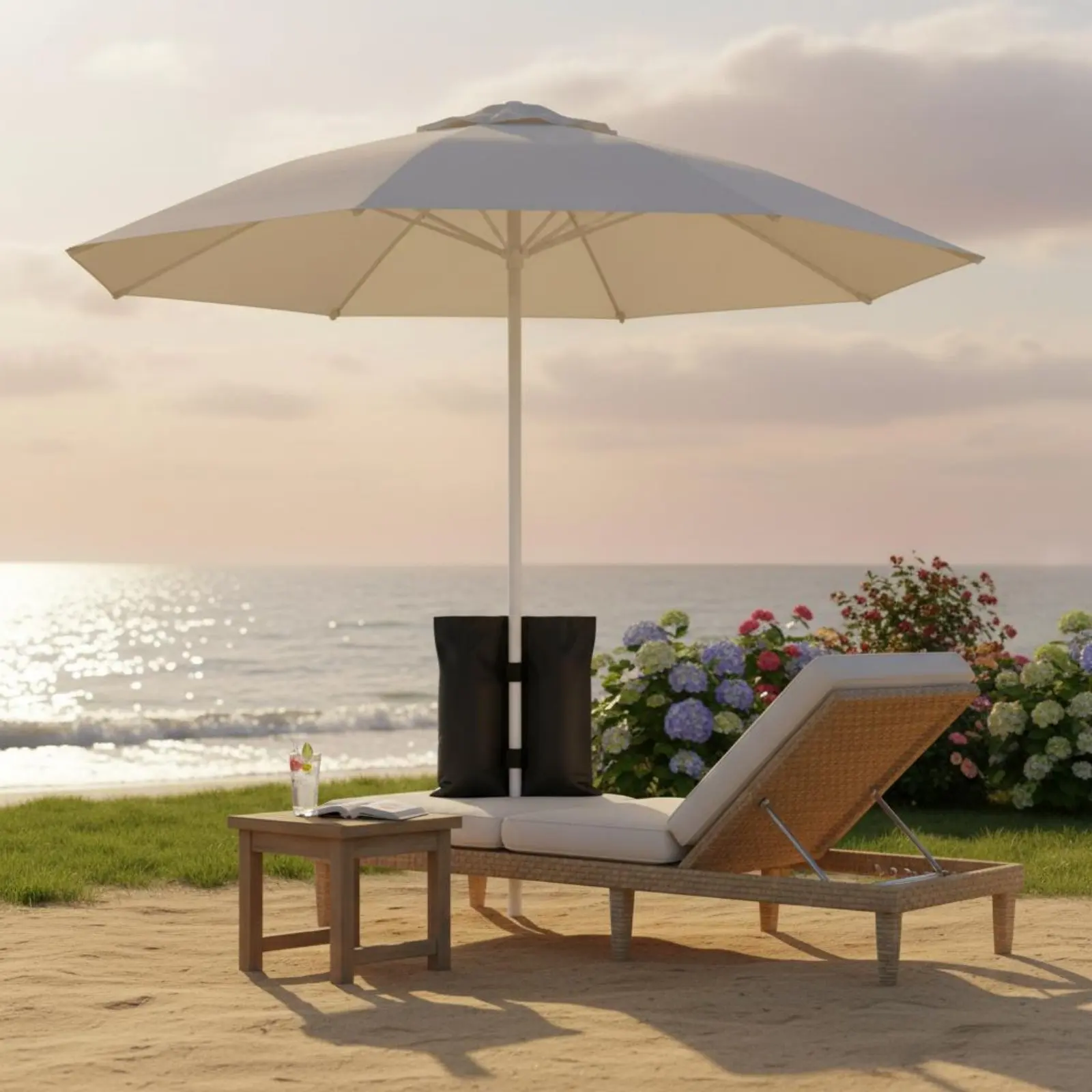 Bolsa de lastre para sombrilla, gazebo y tienda – Antiviento