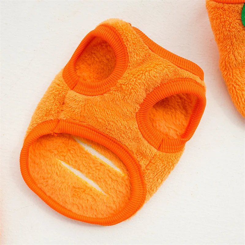 Chaqueta de terciopelo Coral para mascotas, chaleco cálido para perros y gatos, ropa linda para mascotas, oso de abeja de peluche, productos para mascotas, Invierno - imagen 4