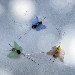 Juguete interactivo mariposas artificiales colores para gatos