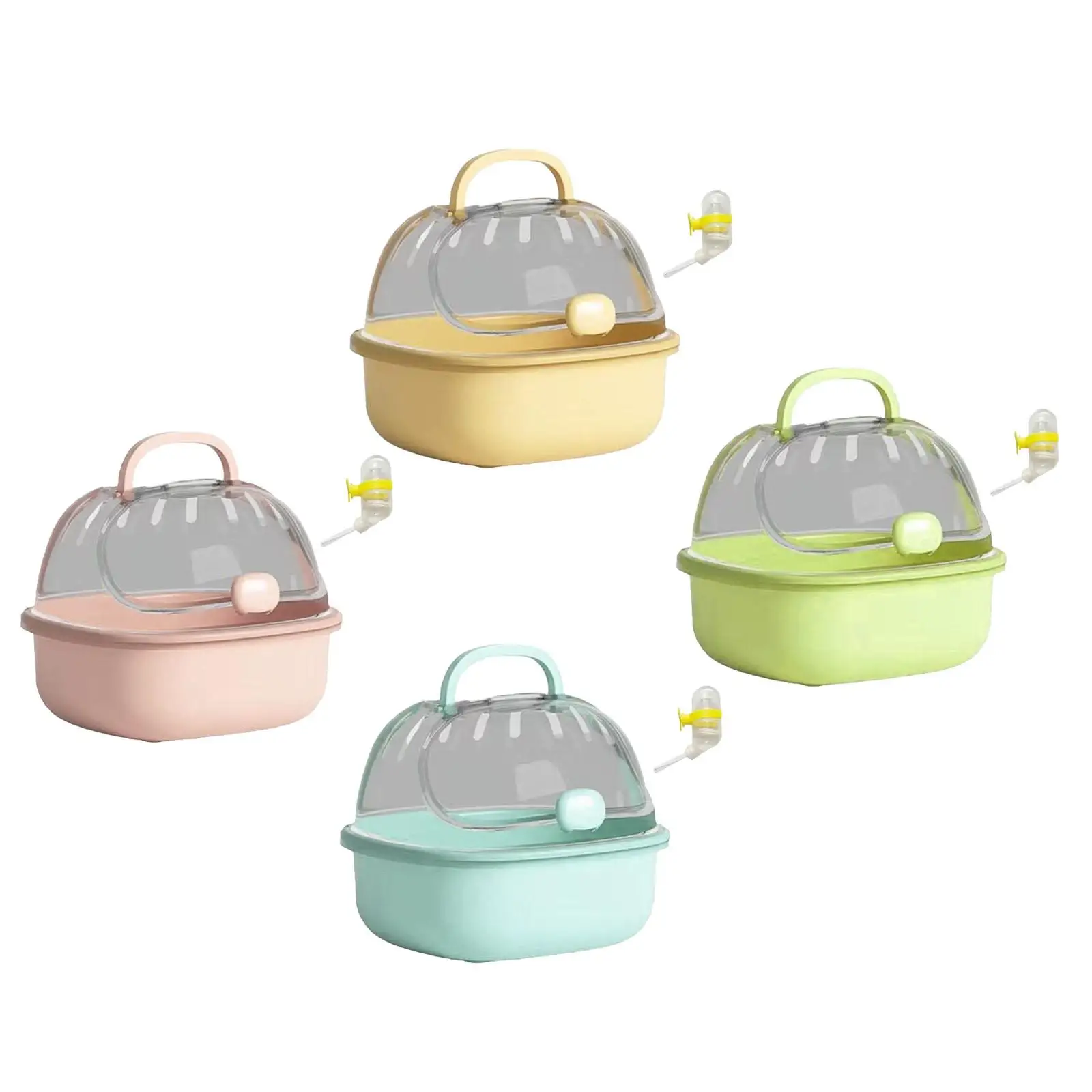 Hamster Carry Case Cage Travel Mice Travel Case Small Animal Carry Case for Outdoor Chinchilla Hedgehog Vacation Dwarf Hamster