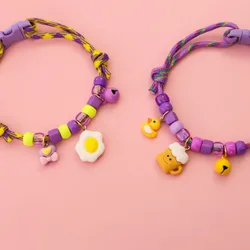 Collar ajustable con charms para gatos y perros – Fresas y corazones