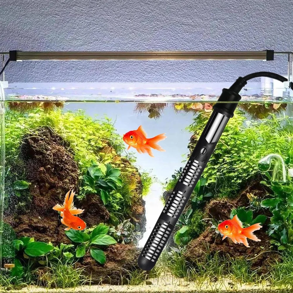 Protector ajustable para calentador de tanque de peces, con ventosas, longitud múltiple, para acuarios, evita quemaduras, herramienta para acuario, 1 ud. - imagen 3