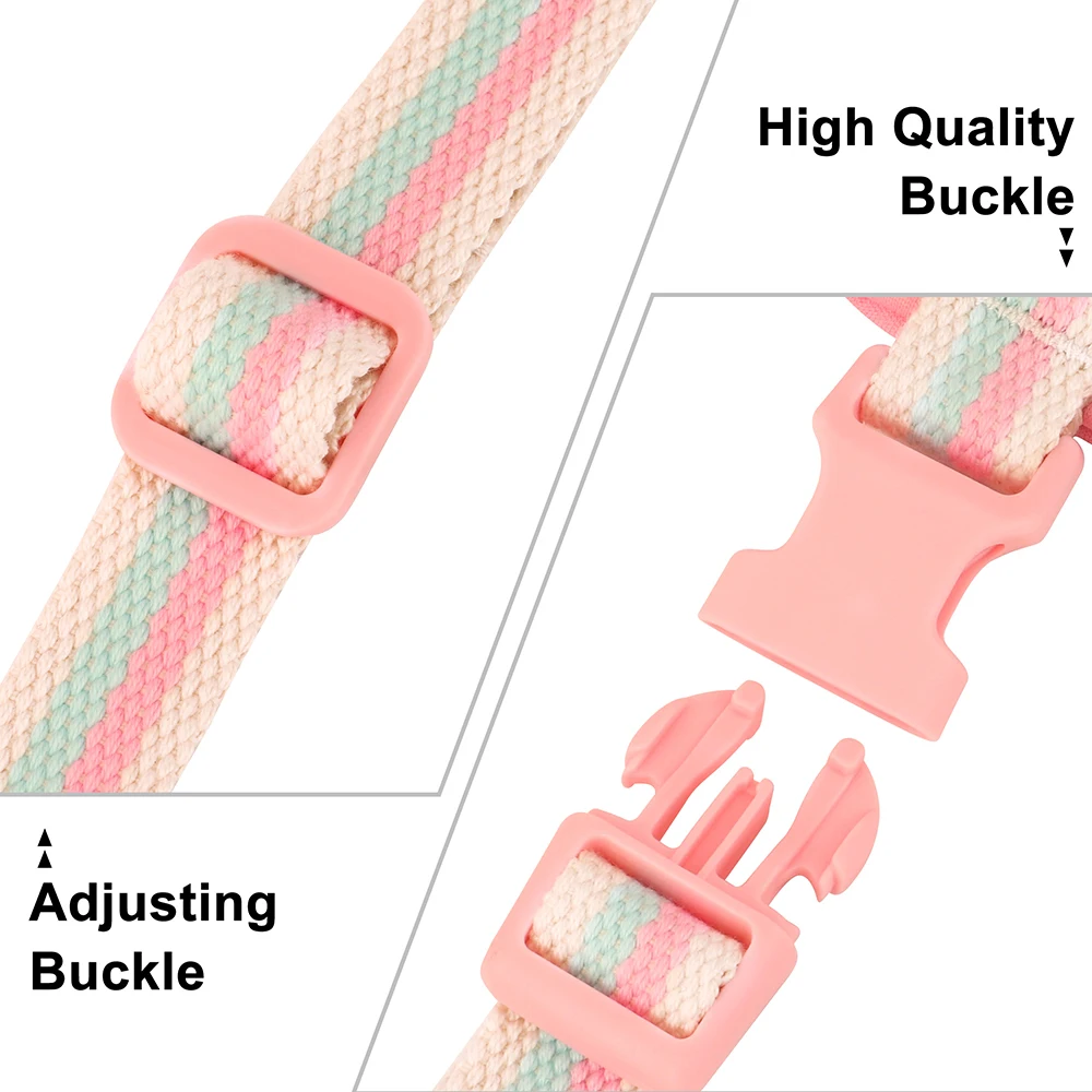 Arnés suave de nailon para perros pequeños y medianos, sin tirones, chaleco acolchado para cachorros, ajustable, para Chihuahua y Pug - imagen 4