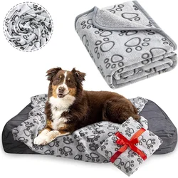 Manta de franela para gatos y perros: suave, cálida, cómoda hogareña