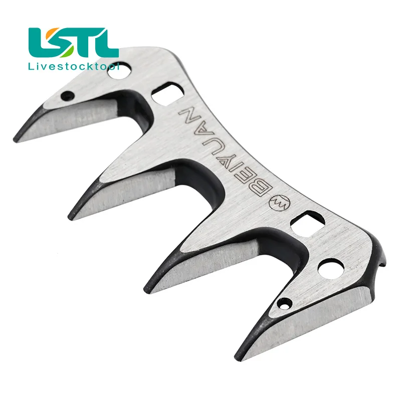 Peine duradero de 4 dientes para ovejas y cabras, cortadora de corte, hoja curva recta alternativa para cortadora de ovejas, pieza de tijeras - imagen 5
