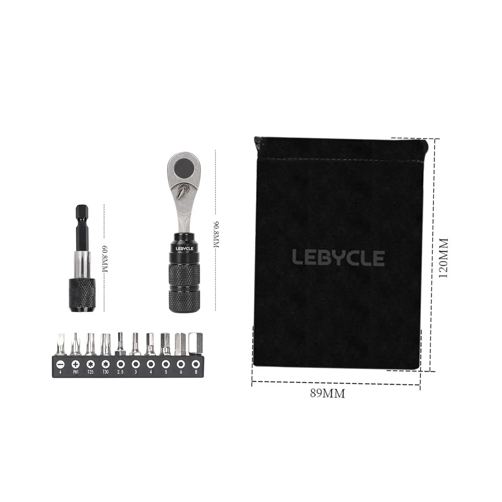 12 Pieces Mini Ratchet Screwdriver Set Multifunctional for Tight Space Compact Ergonomic with Storage Box 72 Tooth Reversible