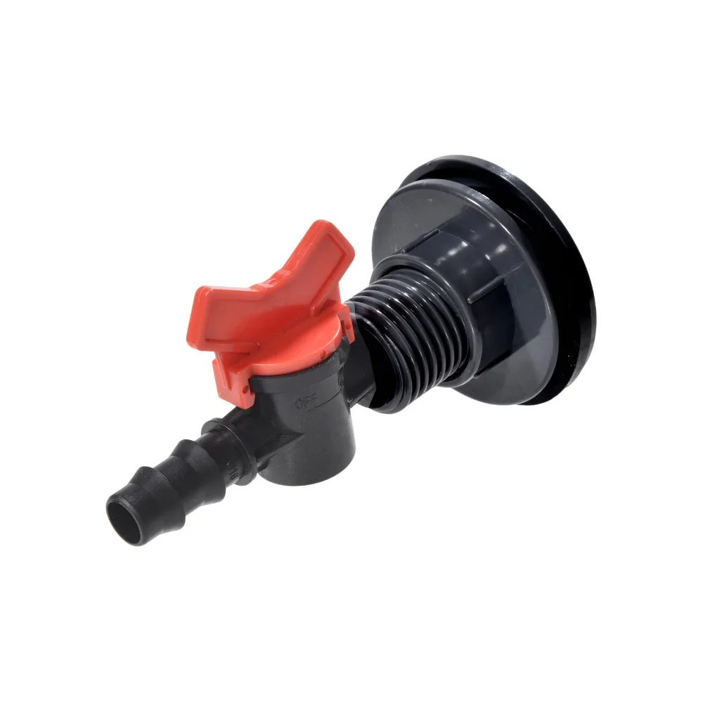 Adaptador de grifo de conector de desbordamiento de tanque de agua, accesorios de tubería de riego de jardín de 1/2 ", 3/4", 1", conector de grifo de desbordamiento de barril de lluvia - imagen 4