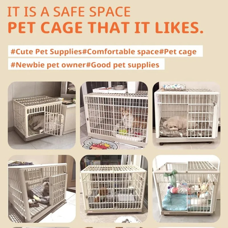 Caseta antihumedad para perros, jaula universal para perros grandes y pequeños, casa de verano para gatos, suministros para mascotas, cuatro estaciones - imagen 5