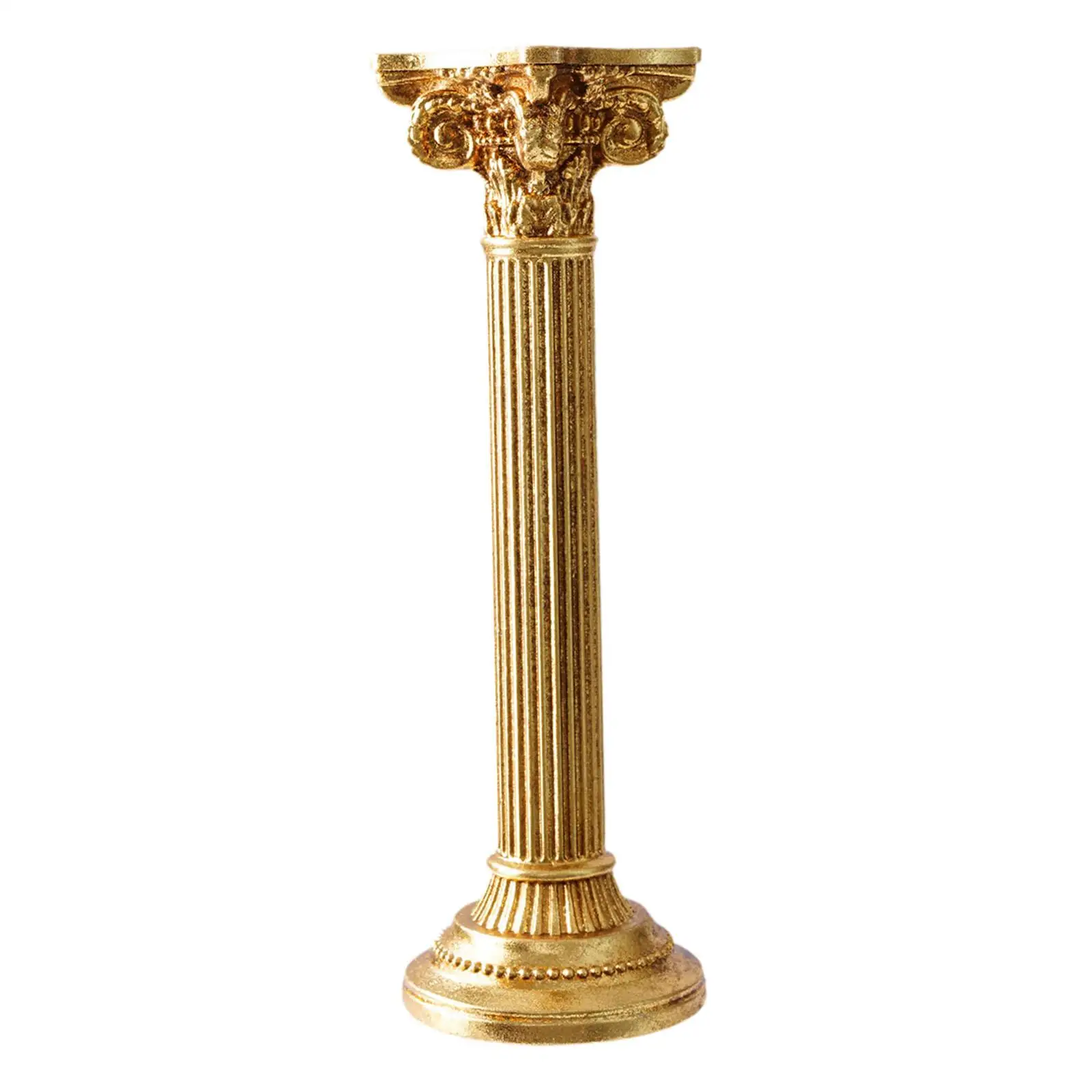 Greek Column Art Resin Mini Figure Elegant Home Decoration Accessories for Apartment Interior