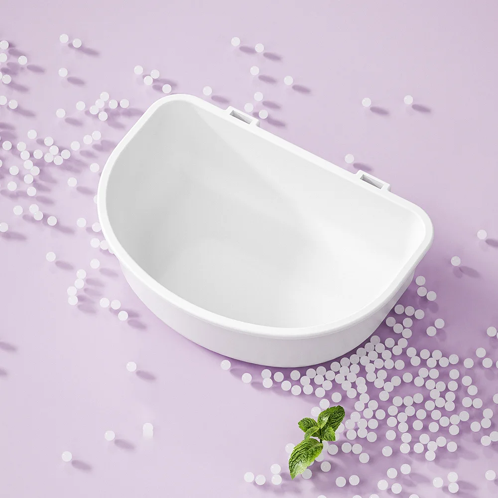 Cuenco colgante para mascotas para cajas/transportadores de aerolínea: cuenco de alimentación antiderrames para gatos, perros y pájaros, suministros de platos de agua de comida para mascotas suspendidos - imagen 2