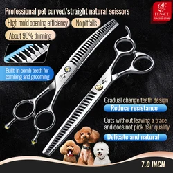 Tijeras profesionales de peluquería para perros y gatos