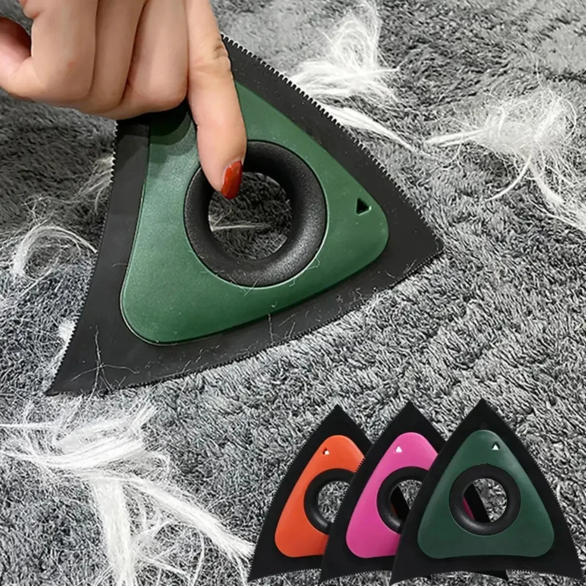 Removedor de pelo para mascotas, cepillo de pelo de animales para sofá, coche, dispositivo de limpieza de alfombras, herramienta de limpieza de pelo para perros y mascotas - imagen 5