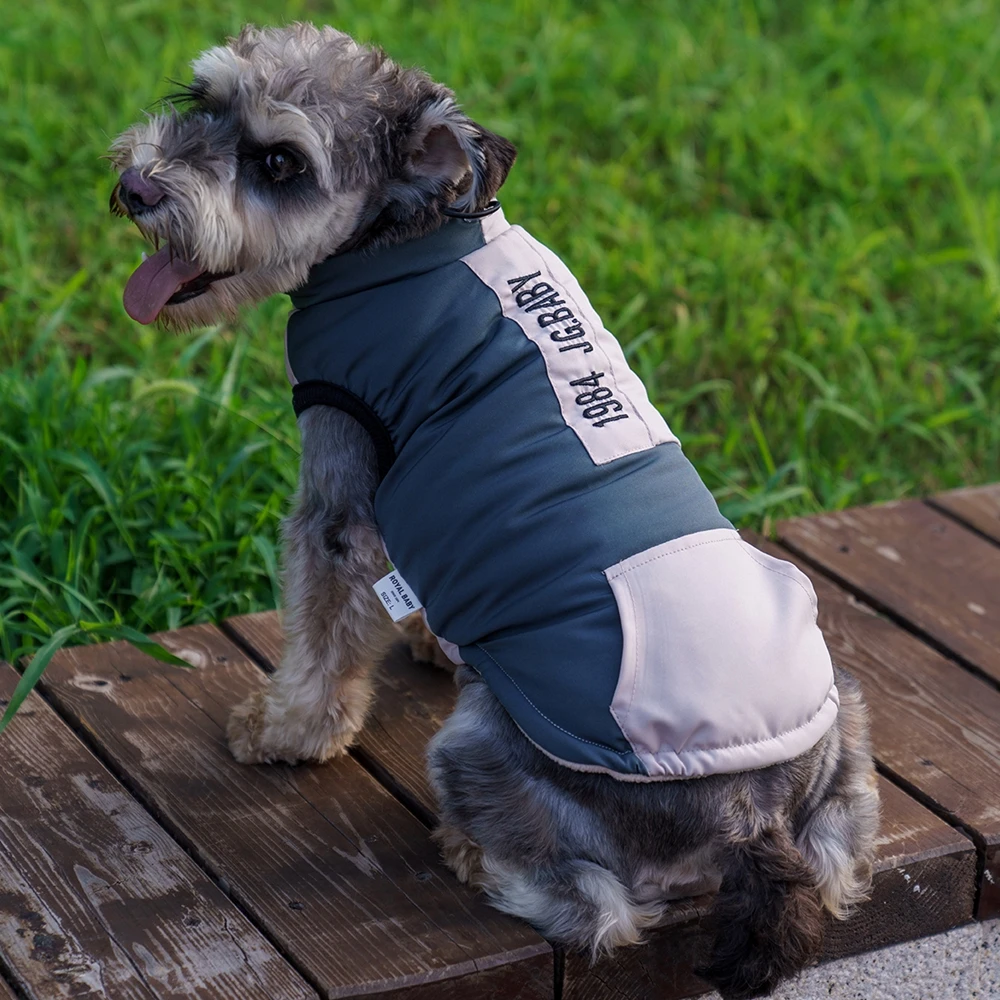 Abrigo cálido de invierno para perro, chaqueta impermeable para perros pequeños, ropa acolchada para Bulldog Francés, ropa para Chihuahua, suministros para mascotas - imagen 3