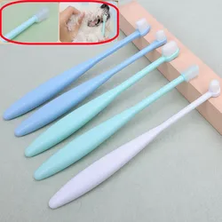 Cepillo dental 360° mango extralargo para perros y gatos cerdas suaves