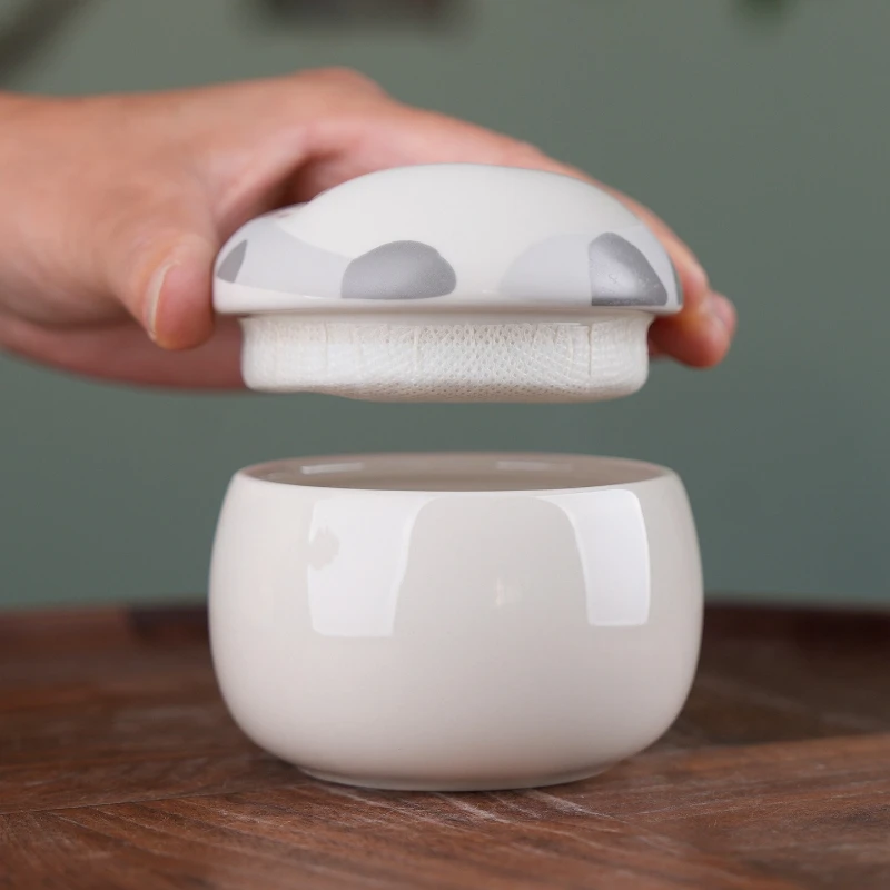 Urna de cendres de cerámica para mascotas, Mini urnas para cachorros y perros, urna conmemorativa para cenizas, conejo, gatitos, gatos, perros, caja para cenizas de animales, producto de cementerio - imagen 4