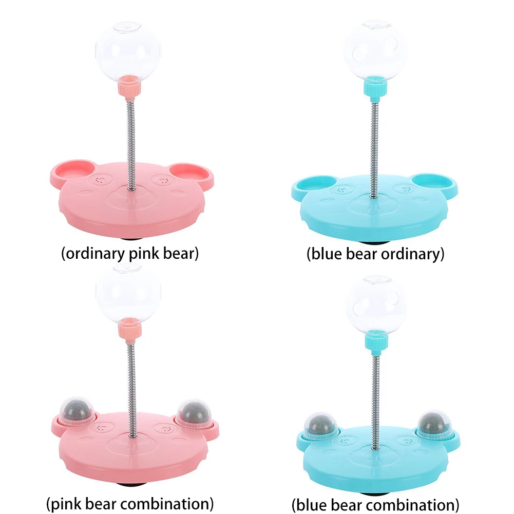 Bola de comida con fugas para perros y gatos, juguete con vaso de hierba gatera, divertido columpio, alimentador, palo, rompecabezas, juego interactivo, productos para mascotas - imagen 3