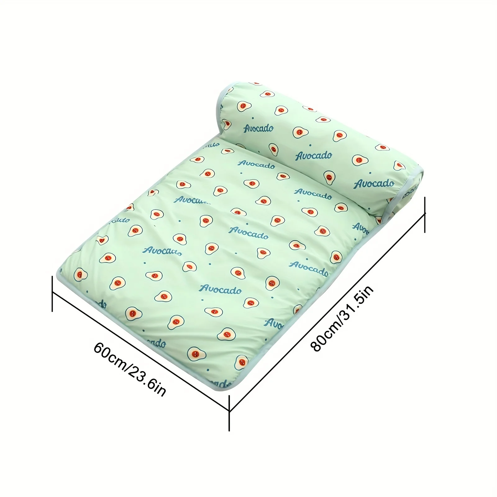 Estera refrescante para mascotas con almohada, antideslizante, cómoda cama para perros y gatos para todos los tamaños, ideal para uso interior/exterior, estera refrescante para mascotas - imagen 2