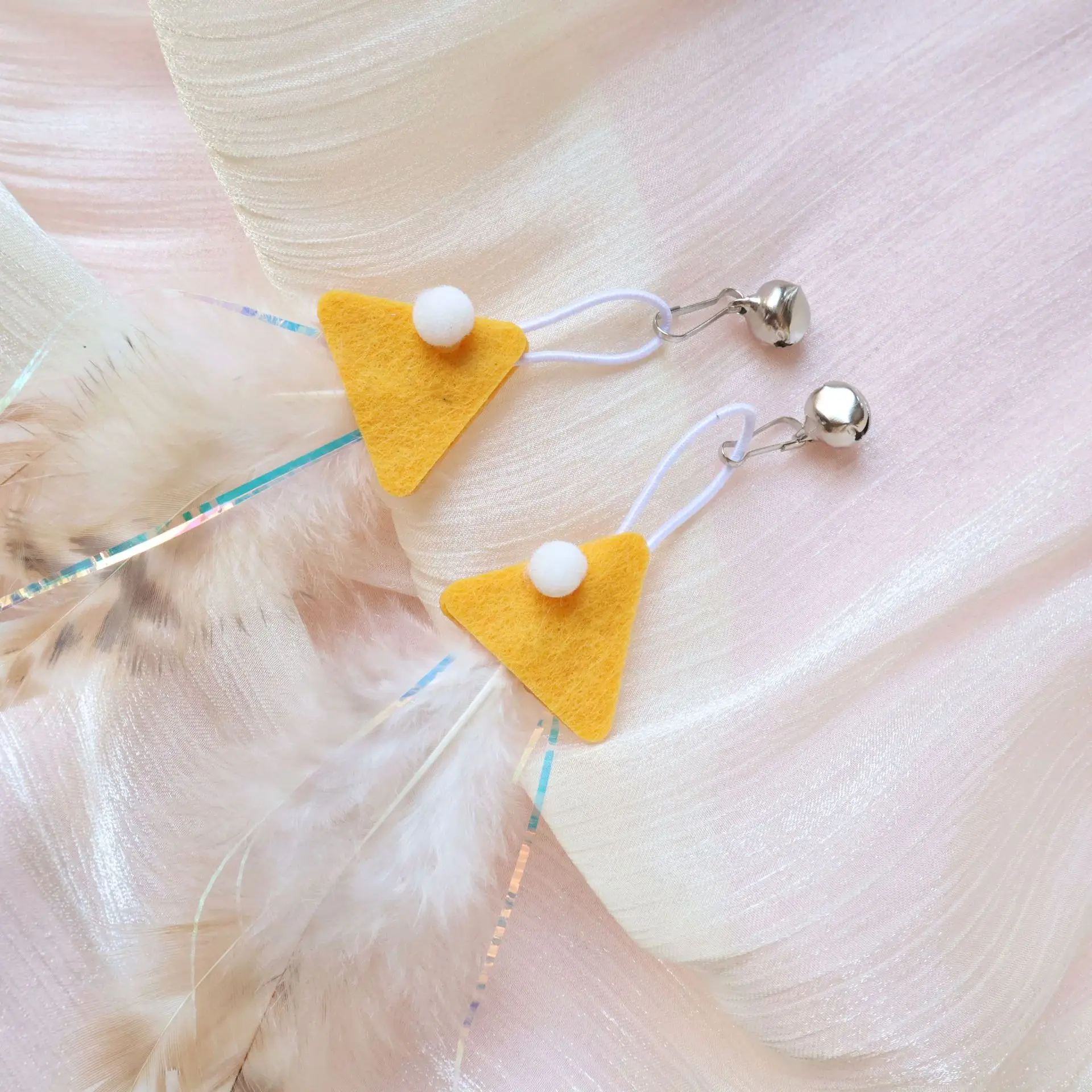 Varita para gatos con plumas de pez y cabezas intercambiables - imagen 4