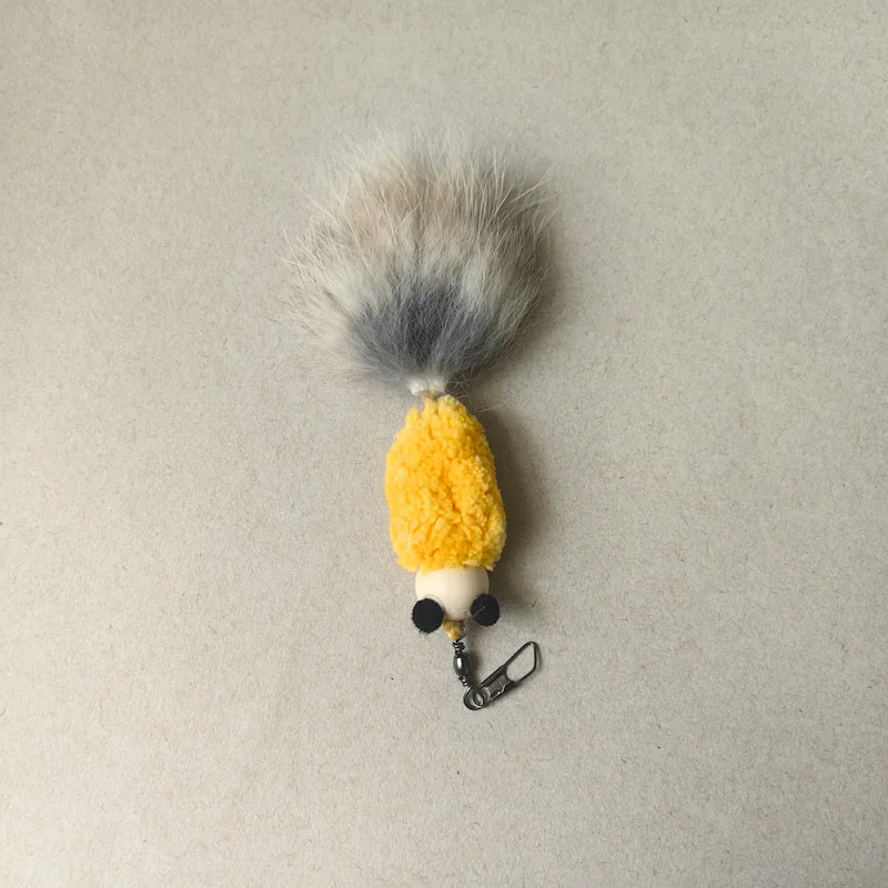 Varita interactiva con peluche de conejo para gatos – Cabezas intercambiables - imagen 4