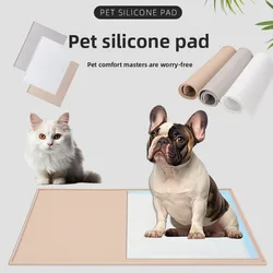 Tapete alimentación silicona antideslizante grande para perros y gatos