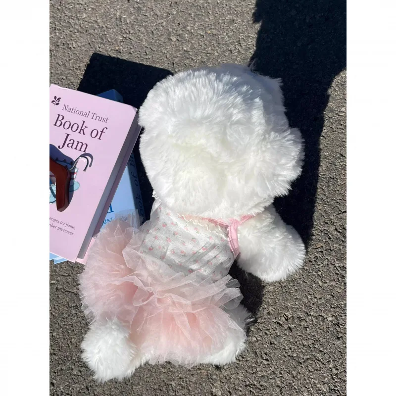 Ins lindo vestido para mascotas perro verano/gato vestido de tirantes Estilo Princesa Teddy Yorkshire vestido de malla Puff lindo vestidos para perros pequeños