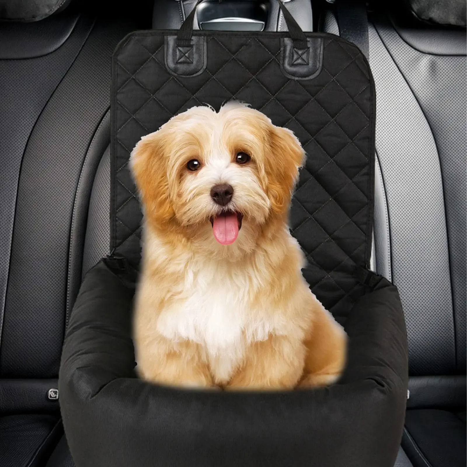 Dog Car Seats Travel Carrier Bed Seat Center Console Dog Seat Lightweight