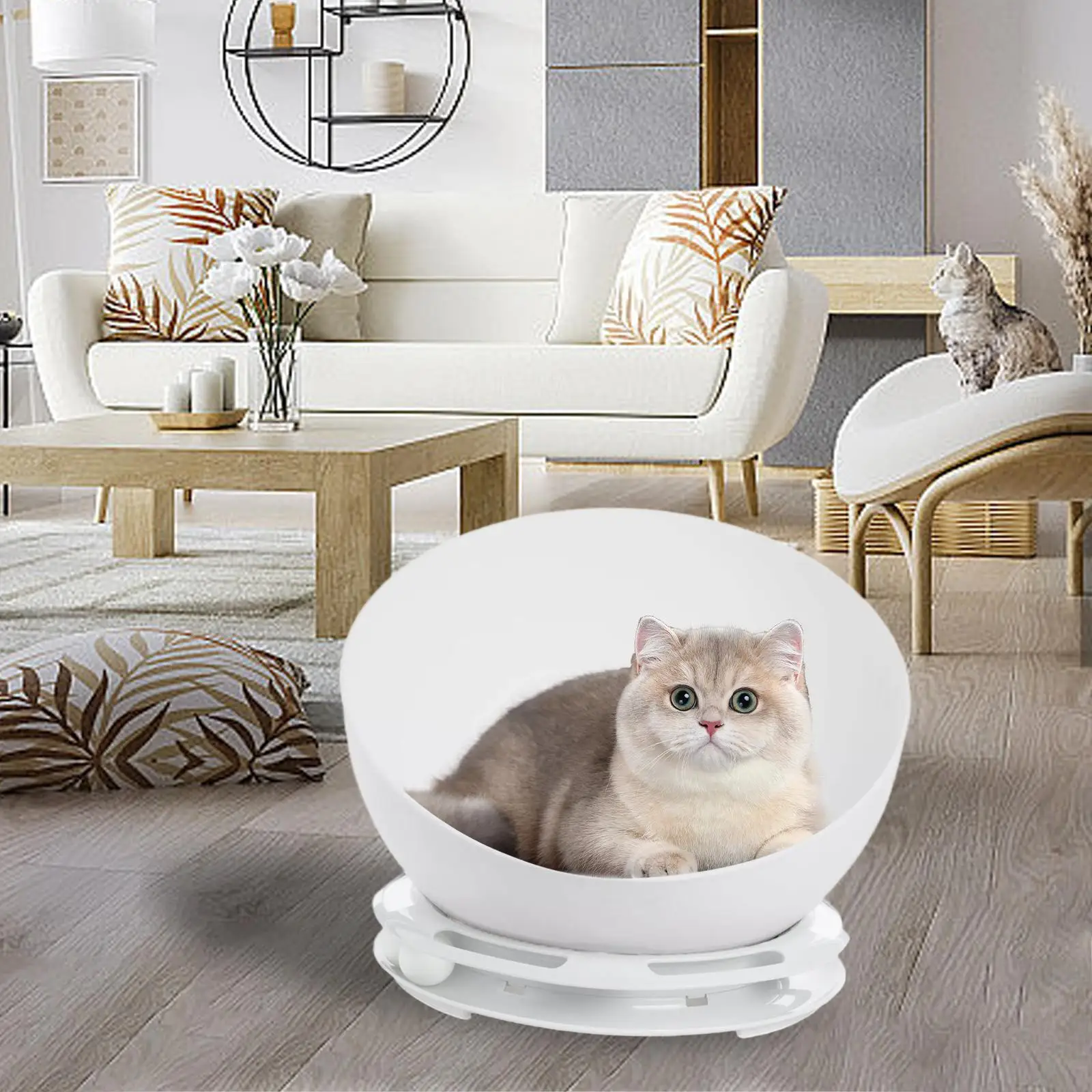 Cat Bed Breathable Cat Nest Comfortable Creative Pet Supplies Hemispherical Cat House Bowl Shape for Kitten Kitty Cat