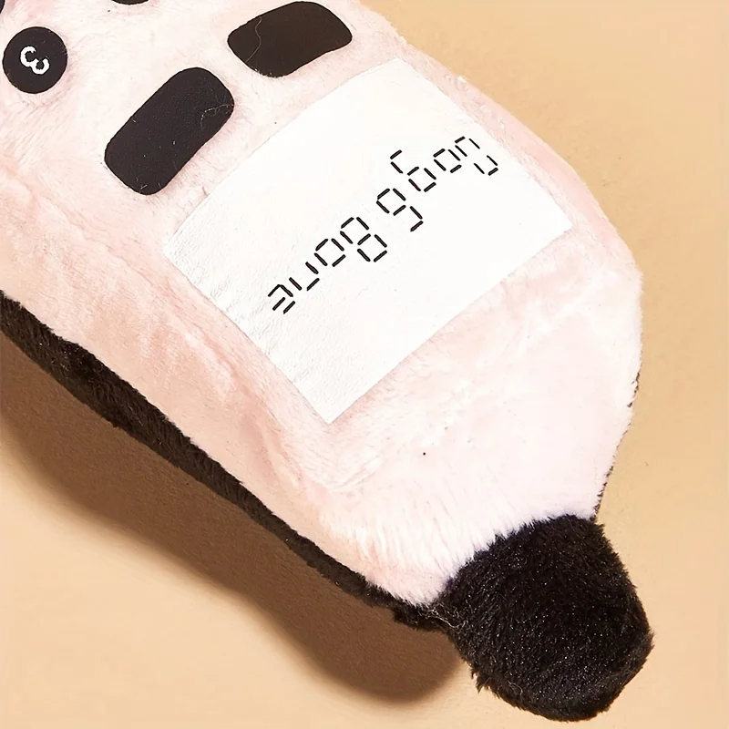 Juguete masticable con diseño de teléfono móvil para mascotas, dientes de molienda, peluche chirriante, juguete duradero para perros, suministro interactivo, 1 unidad - imagen 5