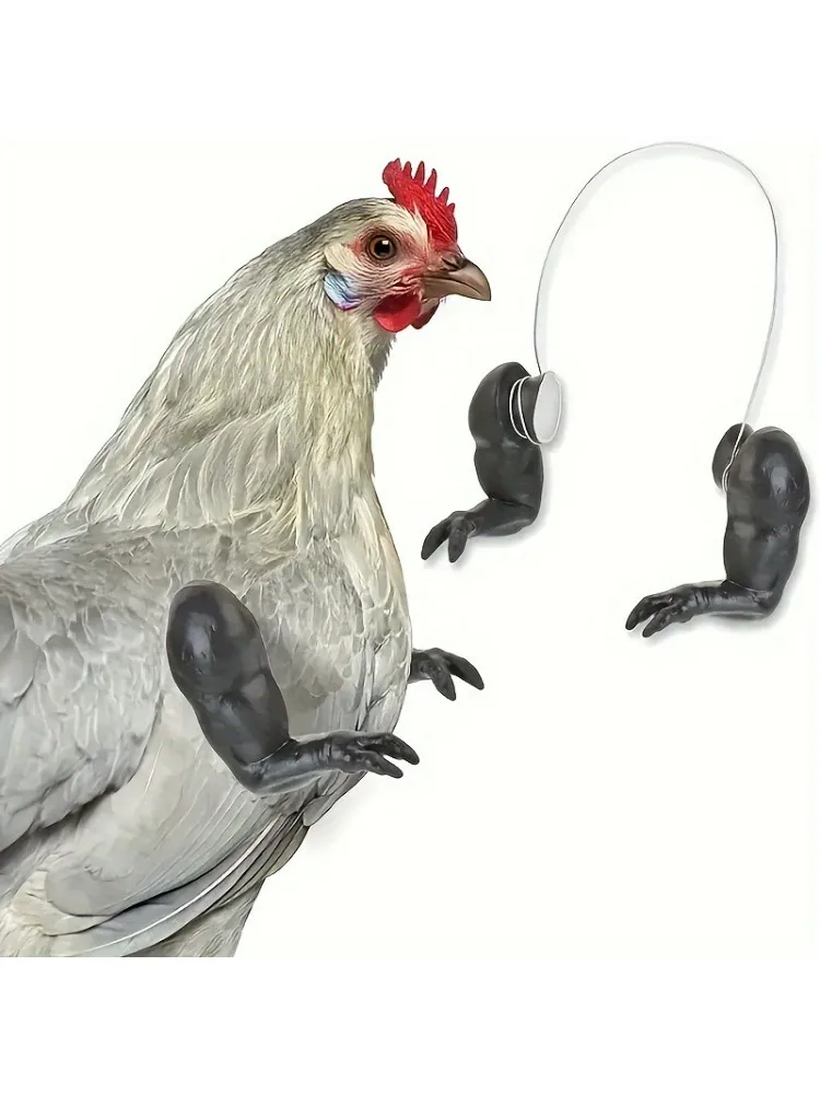 Nueva decoración de brazo de pollo, decoración de extremidades de pollo, parodia de dinosaurio, accesorios para mascotas, decoración de Manor de brazo de pollo