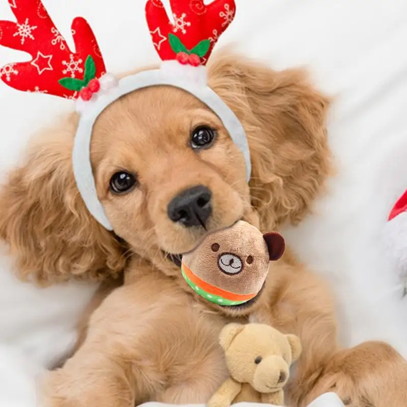 Pelota de dentición para perros, juguete duradero para morder para cachorros, juguetes interactivos para perros, juguete suave e interactivo para perros - imagen 5